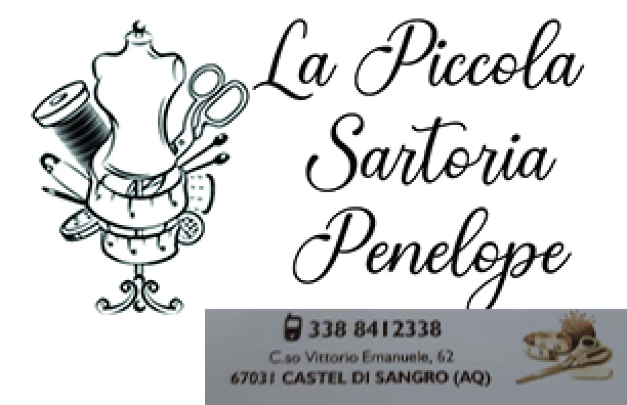 Banner La Piccola Sartoria Penelope 306 per 198 pixel